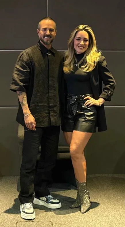 José Ron y Ariadne Díaz