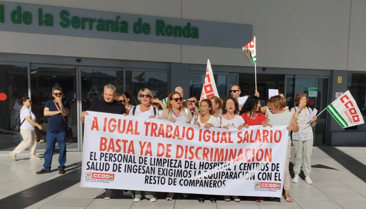 PROTESTAS TRABAJADORAS DE LIMPIEZA 040624