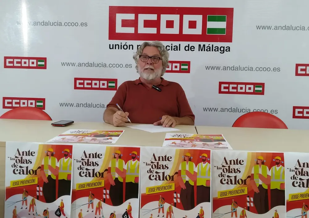 Juan Rueda, secretario general de CCOO Hábitat Málaga (1)