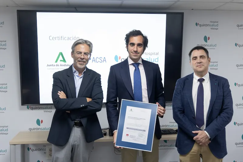 Urda, Orozco y del Río_Quirónsalud_Málaga_Certificación_ACSA_Foto_Daniel_Perez
