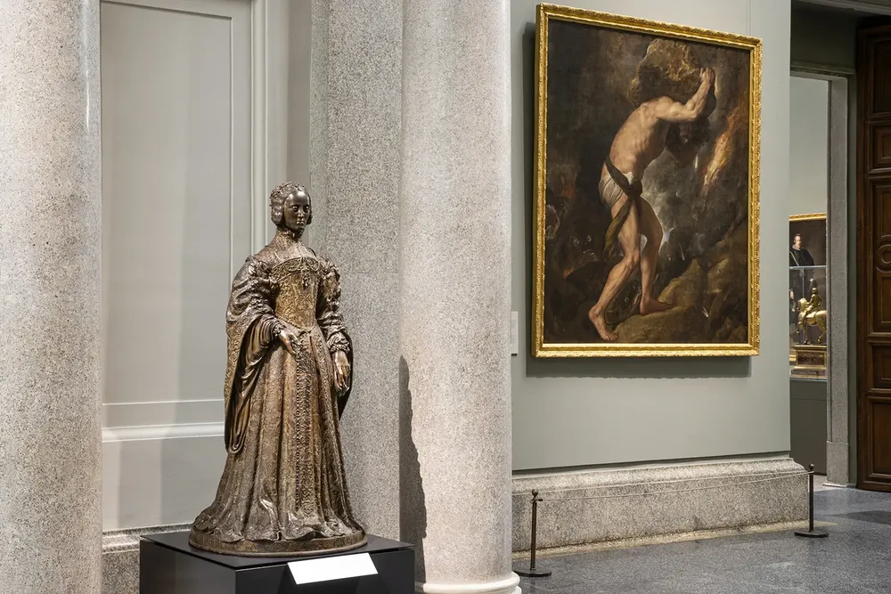 Imagen de la escultura de Isabel de Portugal en la Galería Central. Foto © Museo Nacional del Prado.