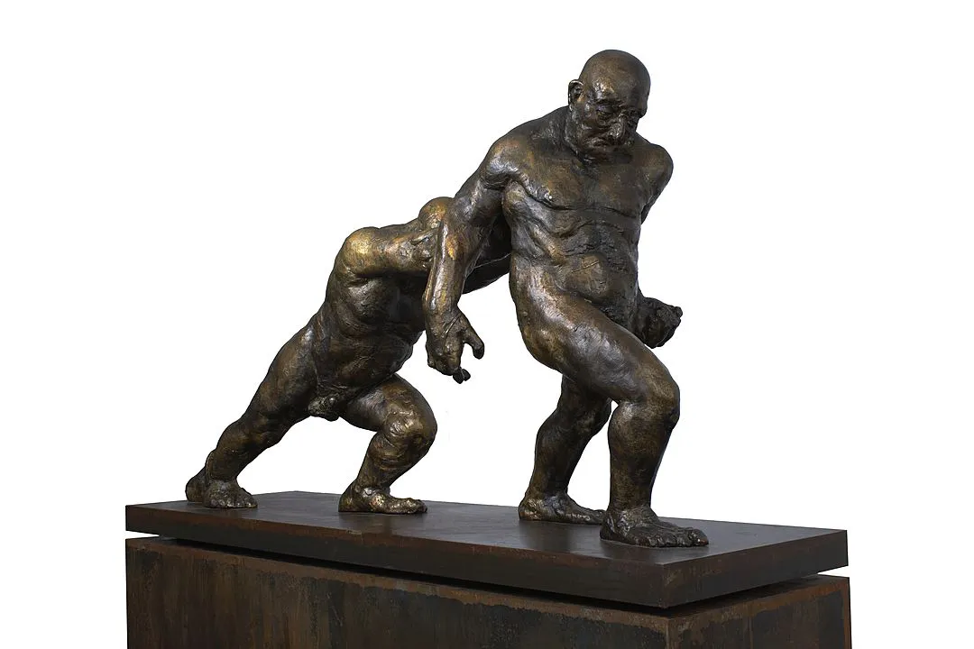 2012 - Flor Minor, _Conciliacion I_, Bronce a la cera perdida, 77x143x36cms-2