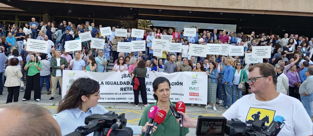 Concentración AGJA 5 - Isabel García CSIF